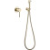 Гигиенический душ со смесителем Abber Emotion AF8825G Золото матовое