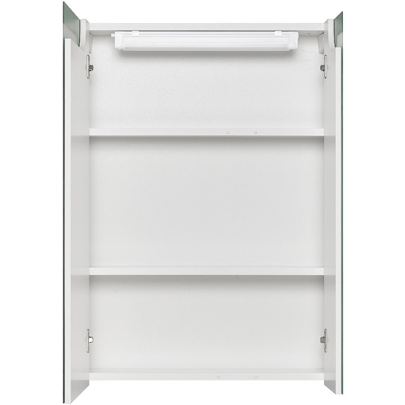 Зеркальный шкаф Aquaton Верди PRO 60 1A206902VDAV0 с подсветкой Белый Ясень фабрик