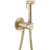 Гигиенический душ со смесителем Abber Wasser Kreis AF8125G Золото матовое