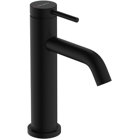 Смеситель для раковины Hansgrohe Tecturis S 73310670 Черный матовый