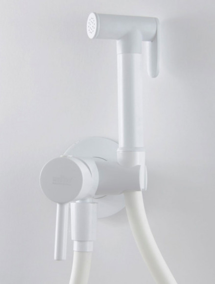 Гигиенический душ Webert Sax Evolution SE870303740 со смесителем Белый матовый Гигиенический душ Webert Sax Evolution SE870303740 со смесителем Белый матовый