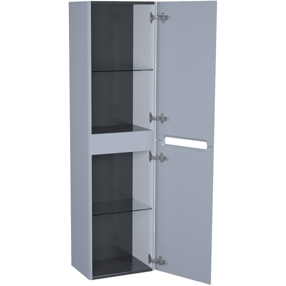 Шкаф пенал Iddis Edifice 40 EDI40L0i97 подвесной Светло-серый