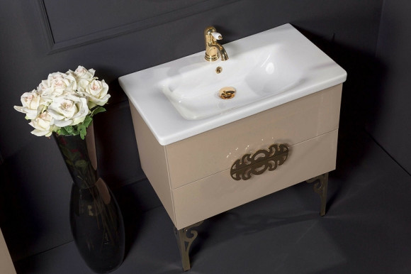 Тумба под раковину Boheme Armadi Art NeoArt 100 830-100-CP подвесная Cappucino