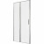 Душевая дверь Allen Brau Priority 100 3.31028.00 профиль Хром стекло прозрачное