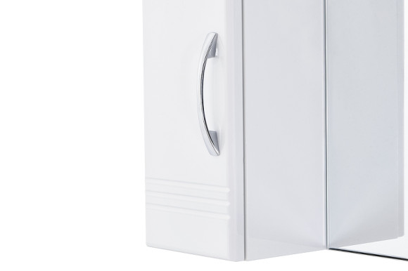 Зеркало со шкафом Aquaton Онда 58 1A009802ON01L с подсветкой Белое