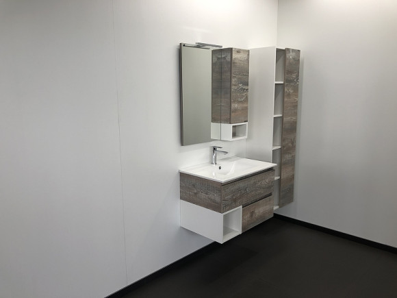 Зеркальный шкаф Comforty Турин 75 00004144198 Дуб бежевый Зеркальный шкаф Comforty Турин 75 00004144198 Дуб бежевый