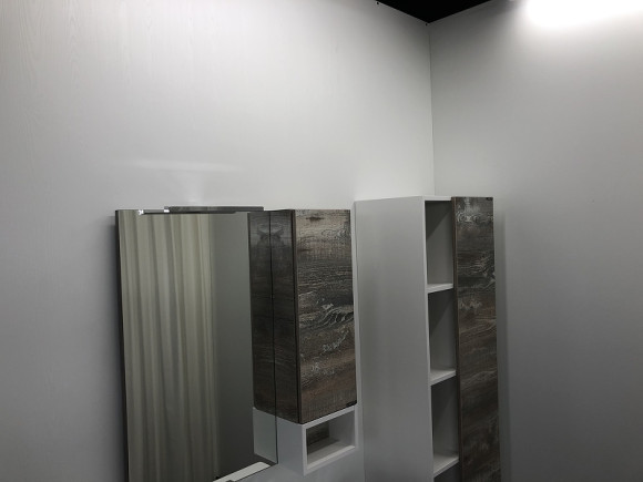 Зеркальный шкаф Comforty Турин 75 00004144198 Дуб бежевый Зеркальный шкаф Comforty Турин 75 00004144198 Дуб бежевый