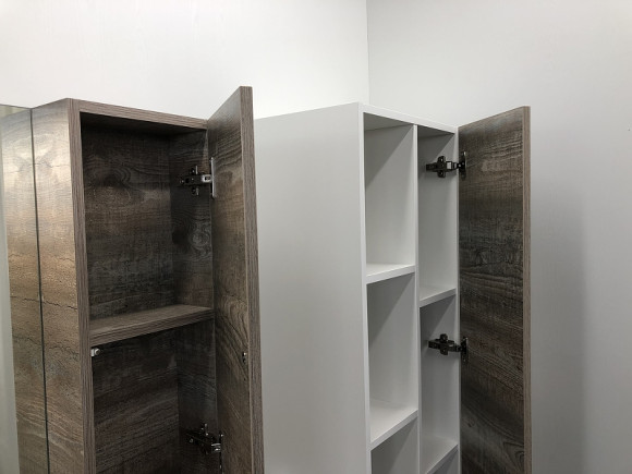 Зеркальный шкаф Comforty Турин 75 00004144198 Дуб бежевый Зеркальный шкаф Comforty Турин 75 00004144198 Дуб бежевый