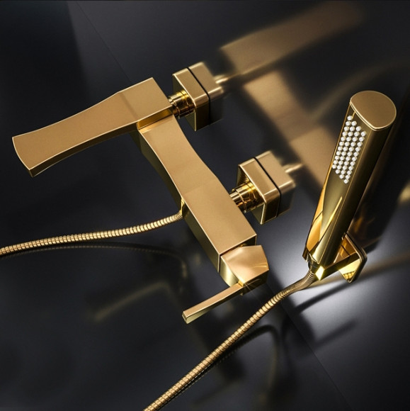 Смеситель для ванны Migliore Opera 19050 Золото