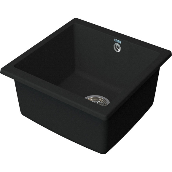 Кухонная мойка Point Бату 45 PN3008B Черная Кухонная мойка Point Бату 45 PN3008B Черная