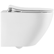 Унитаз AQUAme AQM2002PRO подвесной Белый глянец с сиденьем Микролифт