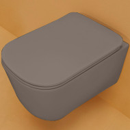 Унитаз Kerasan Tribeca 511489 подвесной Ferro matt без сиденья Унитаз Kerasan Tribeca 511489 подвесной Ferro matt без сиденья