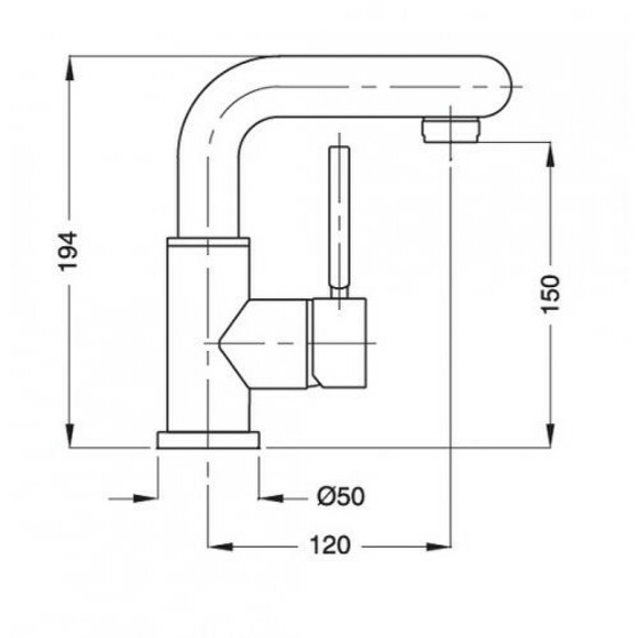 Смеситель для раковины Migliore Stone 19646 Хром