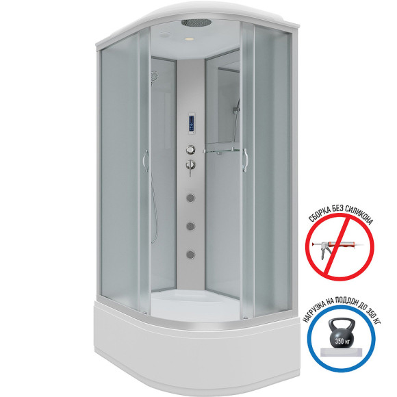 Душевая кабина Niagara Classic 120х80 NG-3320-14L с гидромассажем Душевая кабина Niagara Classic 120х80 NG-3320-14L с гидромассажем