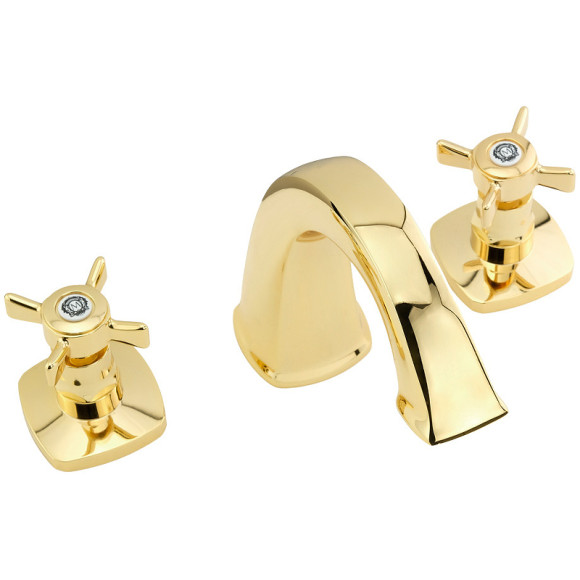 Смеситель для раковины Migliore Korona 28508 Золото