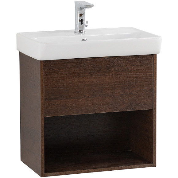 Тумба под раковину BelBagno Neon 60 NEON-600-1C-SO-RS подвесная Rovere Scuro