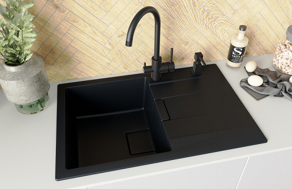 Кухонная мойка Florentina Ривьера-780 20.480.C0780.302 Антрацит