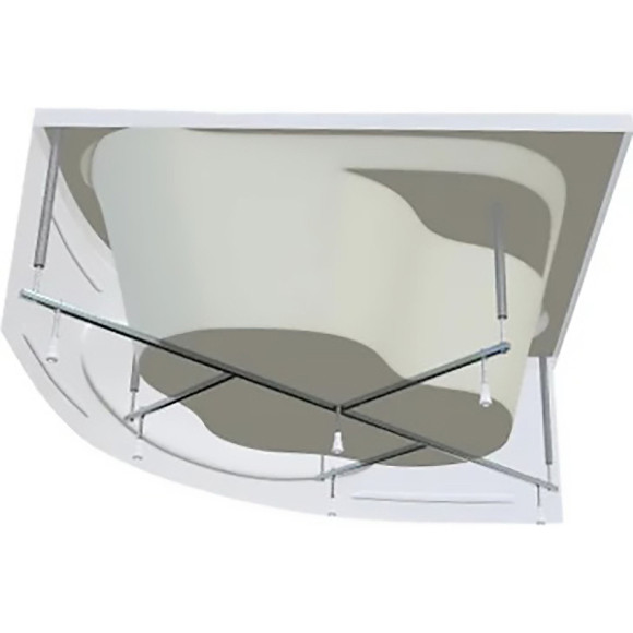 Акриловая ванна Marka One Afrodita 140х140 01аф1414 без гидромассажа Акриловая ванна Marka One Afrodita 140х140 01аф1414 без гидромассажа