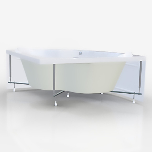 Акриловая ванна Marka One Afrodita 140х140 01аф1414 без гидромассажа Акриловая ванна Marka One Afrodita 140х140 01аф1414 без гидромассажа