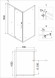 Душевой уголок Niagara Nova 100х70 NG-43-10AG-A70G профиль Холодное золото стекло прозрачное Душевой уголок Niagara Nova 100х70 NG-43-10AG-A70G профиль Холодное золото стекло прозрачное