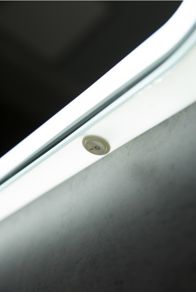 Зеркало BelBagno SPC-MAR 100 с кнопочным выключателем с подсветкой