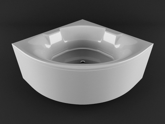 Акриловая ванна Vayer Bryza 140x140 Гл000006820 без гидромассажа