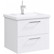 Тумба под раковину Aqwella Манчестер 60 MAN01062 подвесная Белый глянец Тумба под раковину Aqwella Манчестер 60 MAN01062 подвесная Белый глянец