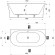 Акриловая ванна Ravak Freedom D 170x80 XC00D00051 без гидромассажа Акриловая ванна Ravak Freedom D 170x80 XC00D00051 без гидромассажа