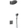 Душевая система Vincea VSFW-421I3GM Вороненая сталь