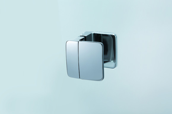 Душевой уголок Koller Pool Neon 90X90 N90RС профиль Хром стекло прозрачное