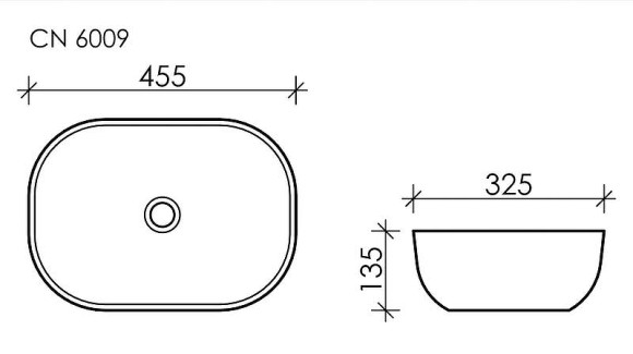 Раковина-чаша Ceramicanova Element 46 CN6009 Белая Раковина-чаша Ceramicanova Element 46 CN6009 Белая