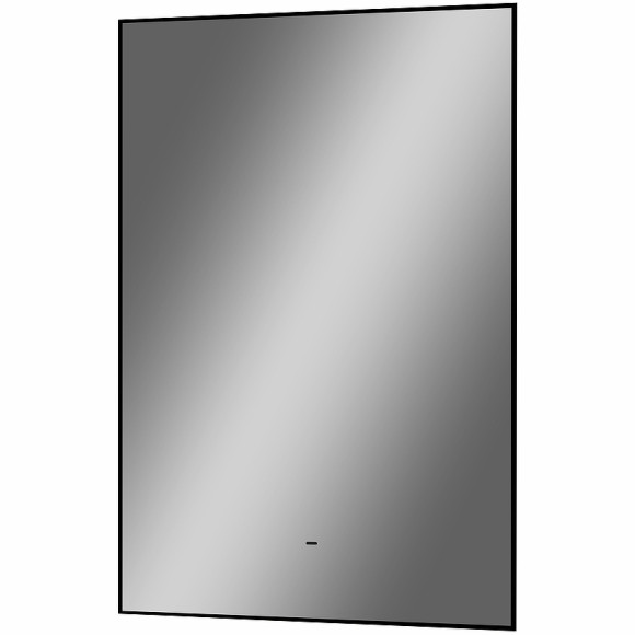 Зеркало Континент Amer 600х1000 ЗЛП1526 с подсветкой Черное с бесконтактным выключателем Зеркало Континент Amer 600х1000 ЗЛП1526 с подсветкой Черное с бесконтактным выключателем