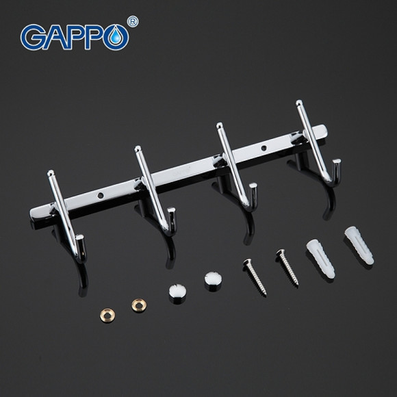 Вешалка для полотенец Gappo G201-4 Хром