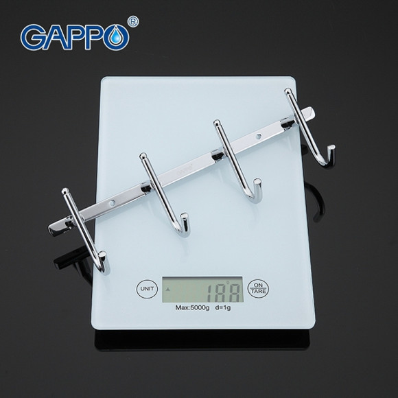 Вешалка для полотенец Gappo G201-4 Хром