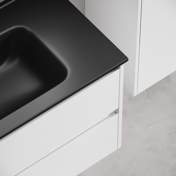 Тумба под раковину Sancos Libra 90 LB90W подвесная Белый глянец