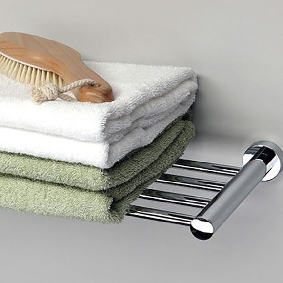 Полка для полотенец WasserKRAFT Donau K-9411 Хром Полка для полотенец WasserKRAFT Donau K-9411 Хром