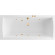 Акриловая ванна Excellent Aquaria Lux 180x80 WAEX.AQU18.SOFT.GL с гидромассажем