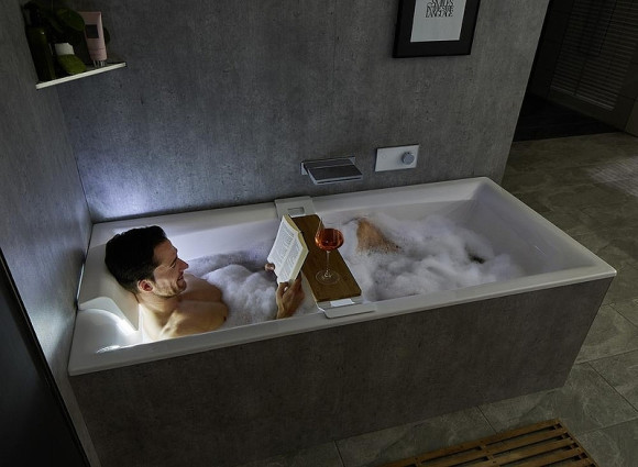 Акриловая ванна Riho Still Square 170x75 B100004005 (BR0200500K00131) LED L без гидромассажа Акриловая ванна Riho Still Square 170x75 B100004005 (BR0200500K00131) LED L без гидромассажа