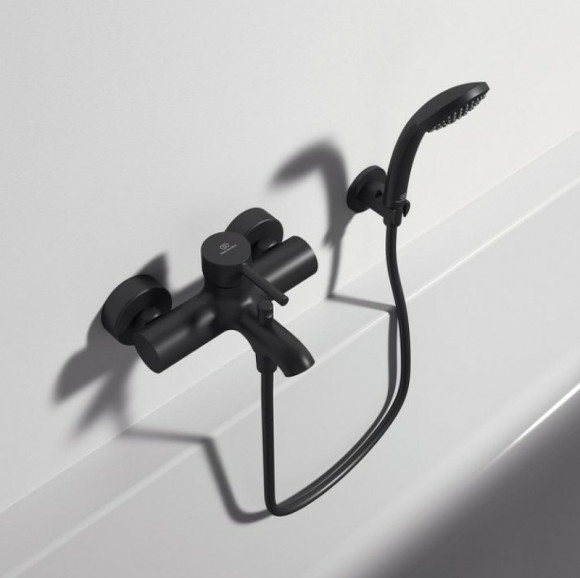 Смеситель для ванны Ideal Standard Ceraline BC199XG Черный шелк