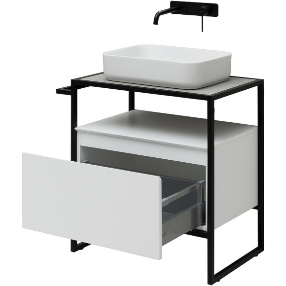 Тумба под раковину Allen Brau Priority 70 1.31001.WM Белая матовая Тумба под раковину Allen Brau Priority 70 1.31001.WM Белая матовая