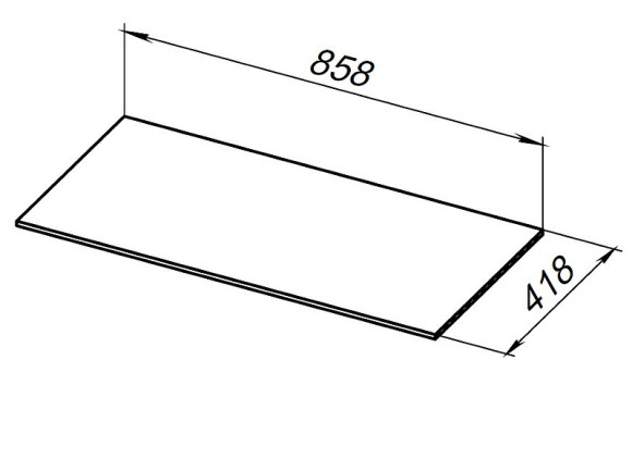 Столешница под раковину Allen Brau Liberty 90 1.330012.M Мрамор Столешница под раковину Allen Brau Liberty 90 1.330012.M Мрамор