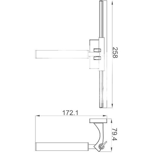 Скребок Gappo G0730 Хром Скребок Gappo G0730 Хром
