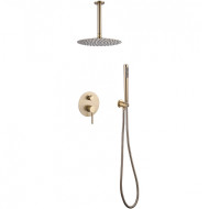 Душевая система Abber Emotion AF8821G Золото матовое Душевая система Abber Emotion AF8821G Золото матовое