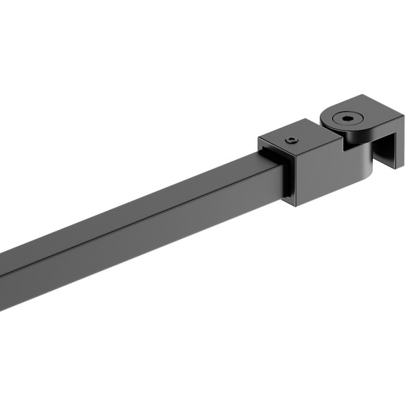 Душевая перегородка Berges Sky Black 120х200 064006 профиль Черный матовый стекло прозрачное Душевая перегородка Berges Sky Black 120х200 064006 профиль Черный матовый стекло прозрачное