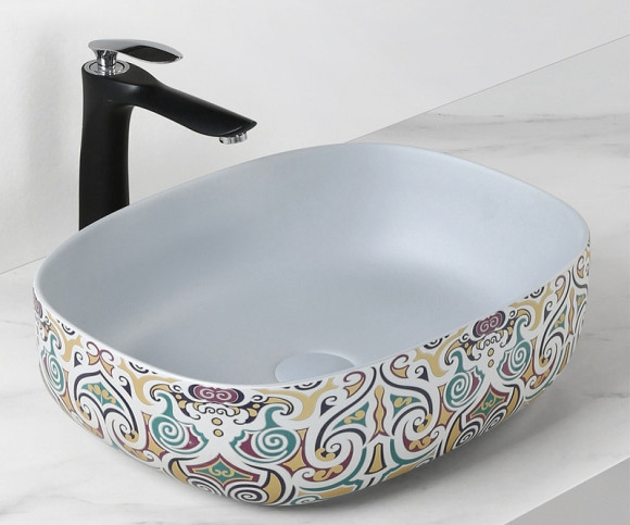 Раковина-чаша Bronze de Luxe Murano 45 4035 Разноцветная Раковина-чаша Bronze de Luxe Murano 45 4035 Разноцветная