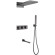 Душевая система Abber Daheim AF8253NG с термостатом Никель Душевая система Abber Daheim AF8253NG с термостатом Никель