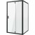 Душевой уголок Niagara Nova 110х100 NG-83-11AB-A100B профиль Черный стекло прозрачное