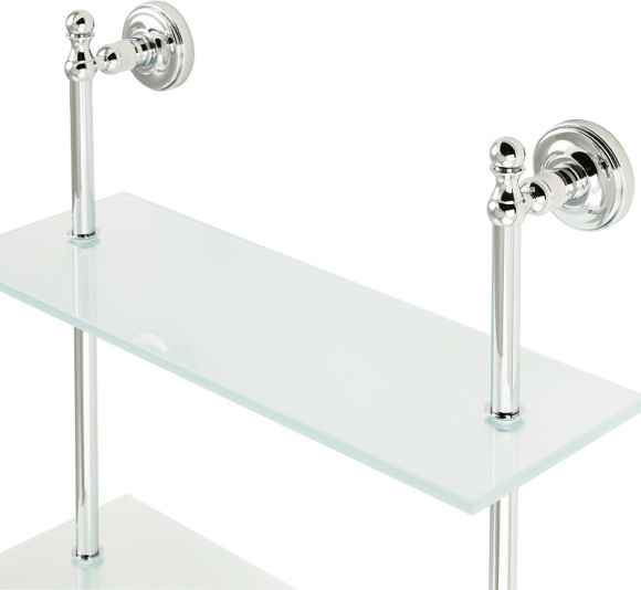 Стеклянная полка Migliore Mirella 17232 Хром