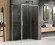 Душевой уголок New Trendy Prime Chrome 130х70 R D-0305A/D-0122B профиль Хром стекло прозрачное Душевой уголок New Trendy Prime Chrome 130х70 R D-0305A/D-0122B профиль Хром стекло прозрачное
