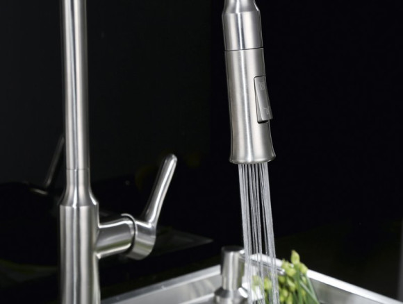 Смеситель для кухни BelBagno BB-LAM38-IN Нержавеющая сталь Смеситель для кухни BelBagno BB-LAM38-IN Нержавеющая сталь